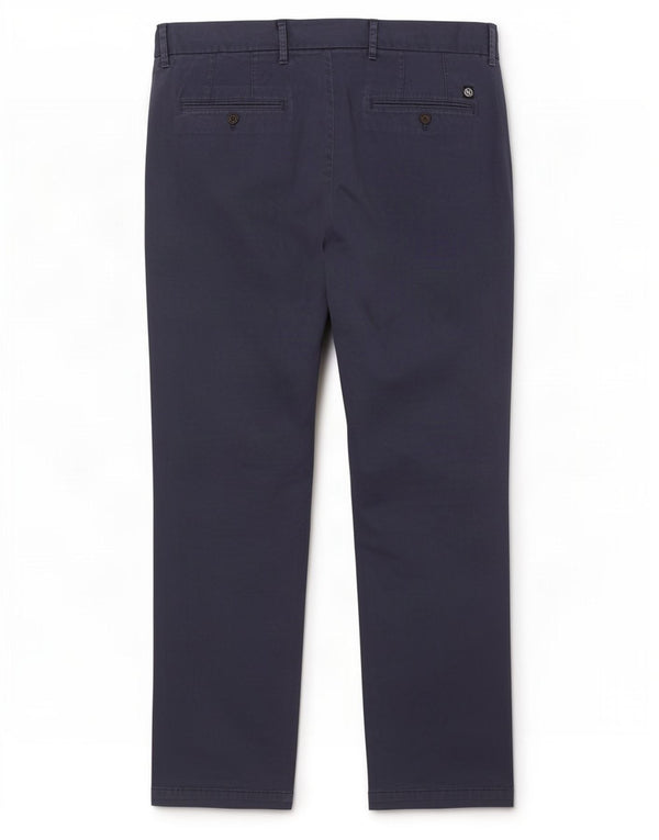Pantaloni chino drepți pentru bărbați Marks & Spencer L42 L31 Bumbac bleumarin