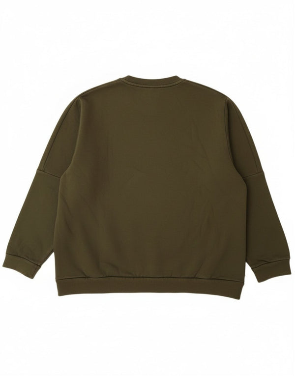 Pulover pentru bărbați Adidas 2XL bumbac kaki