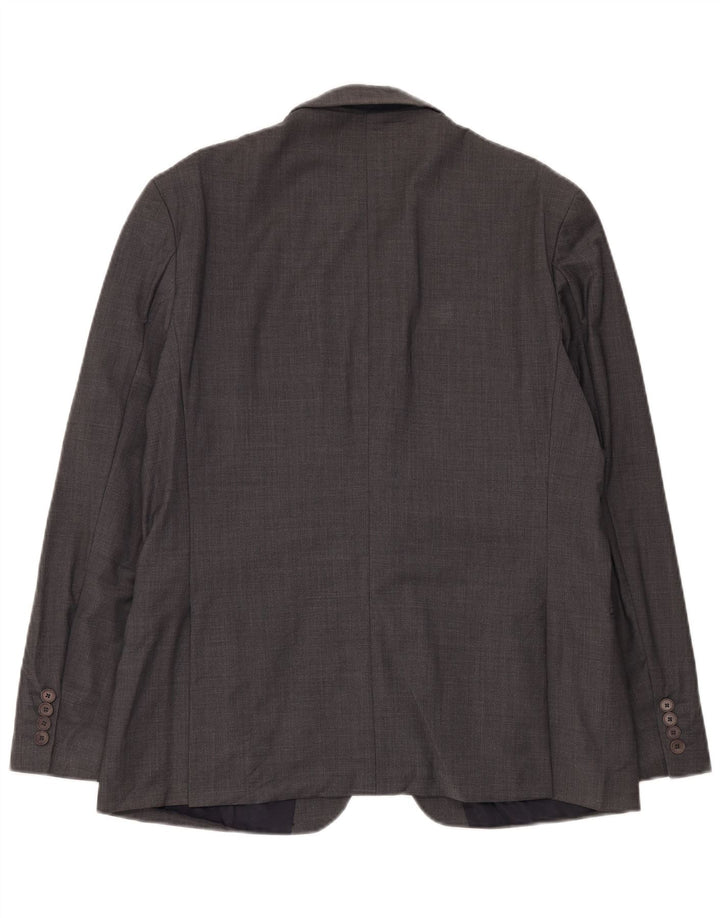 Jachetă pentru bărbați Ted Baker, slim fit, cu 2 nasturi, UK 44 2XL, lână gri