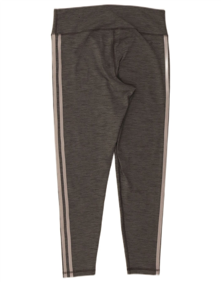 Leggings pentru femei Adidas UK 16/18 Poliester mare gri