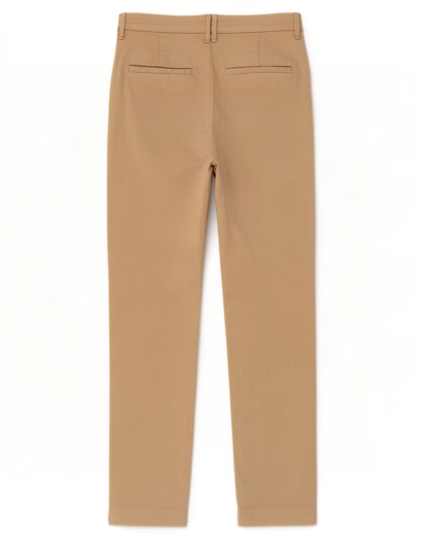 Pantaloni chino subțiri pentru femei Marks & Spencer UK 12 Medium W30 L27 Bej