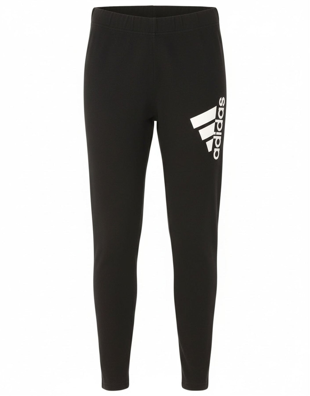 Leggings grafic Adidas pentru femei UK 12/14 bumbac mediu negru