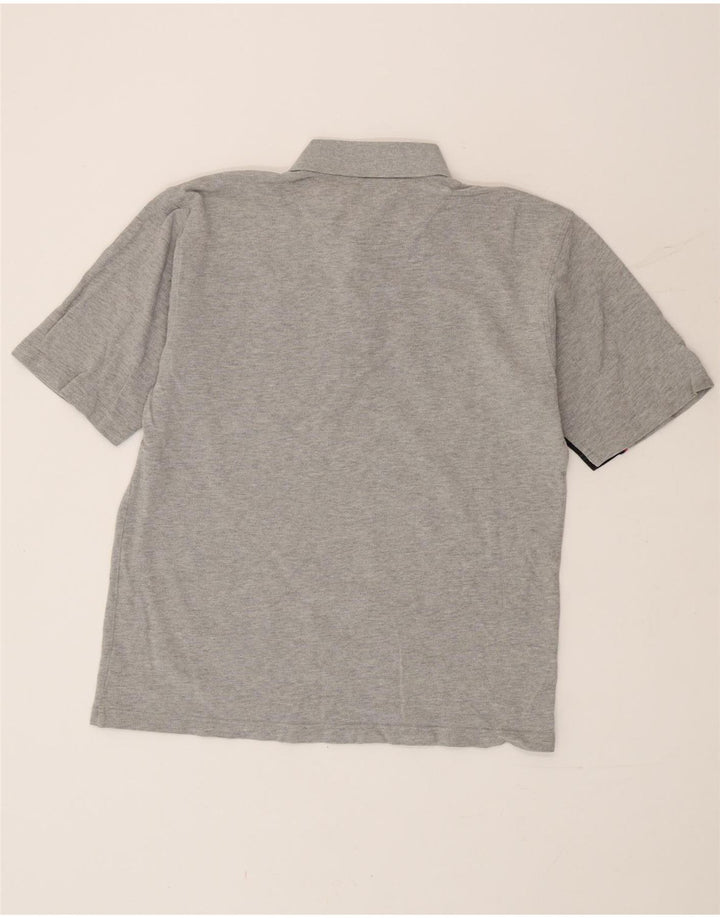 Cămașă polo Canterbury pentru bărbați, bumbac color bloc, gri mic
