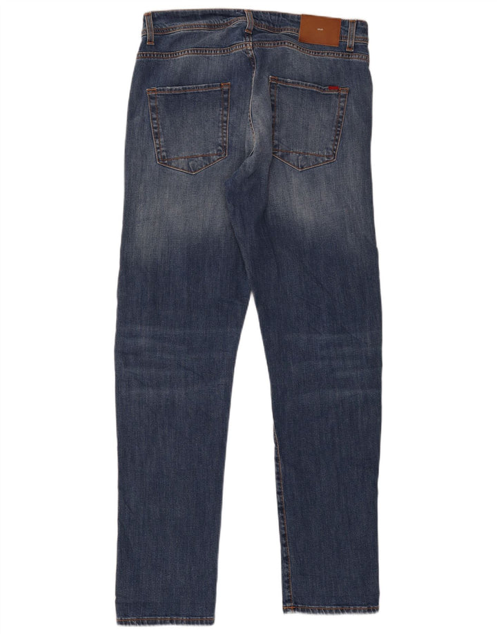 Blugi drepti obișnuiți pentru bărbați Liu Jo W33 L33 bleumarin