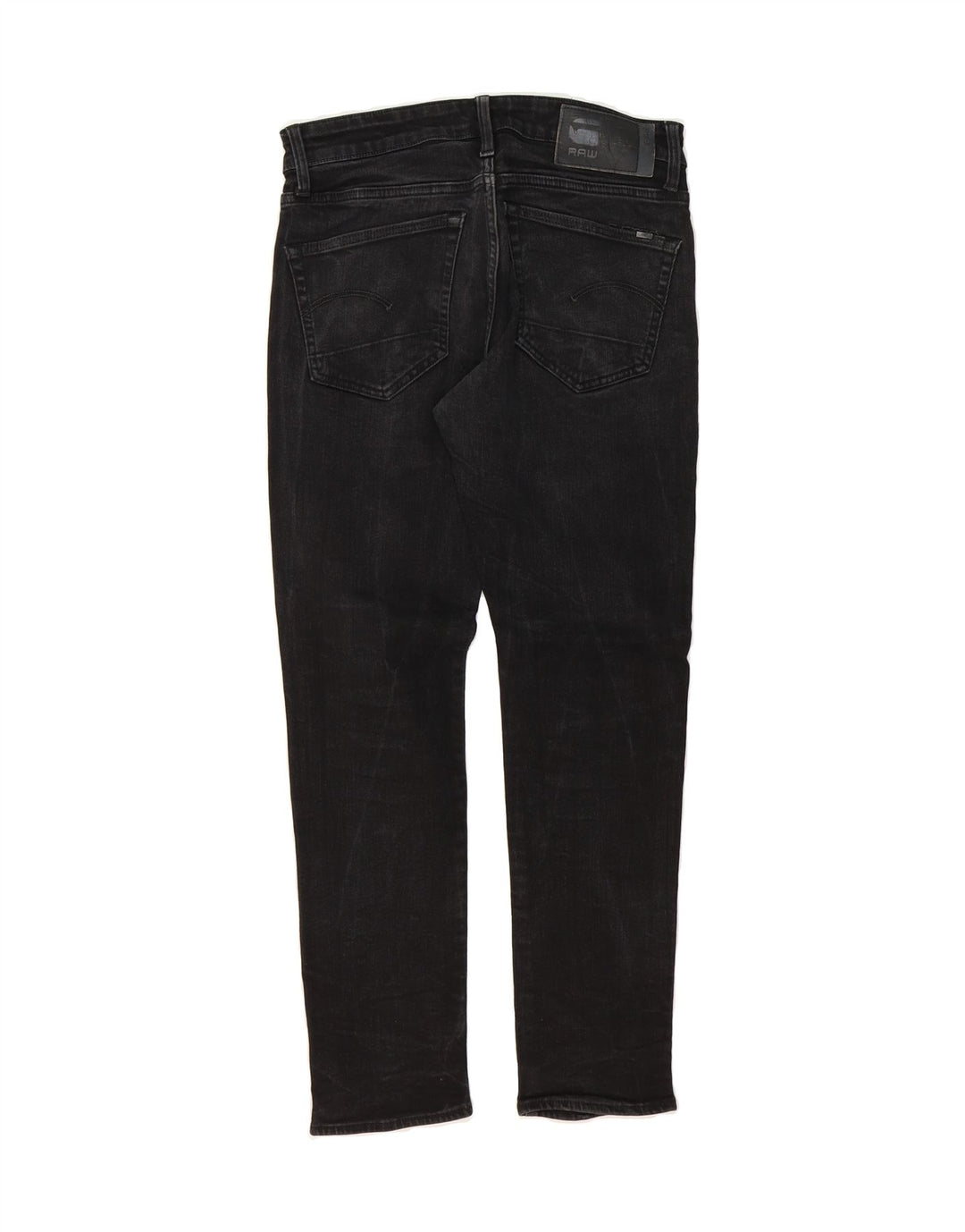 G-STAR Womens 3301 Slim Jeans W30 L27 Black Cotton Vintage G-Star and Second-Hand G-Star from Messina Hembry 