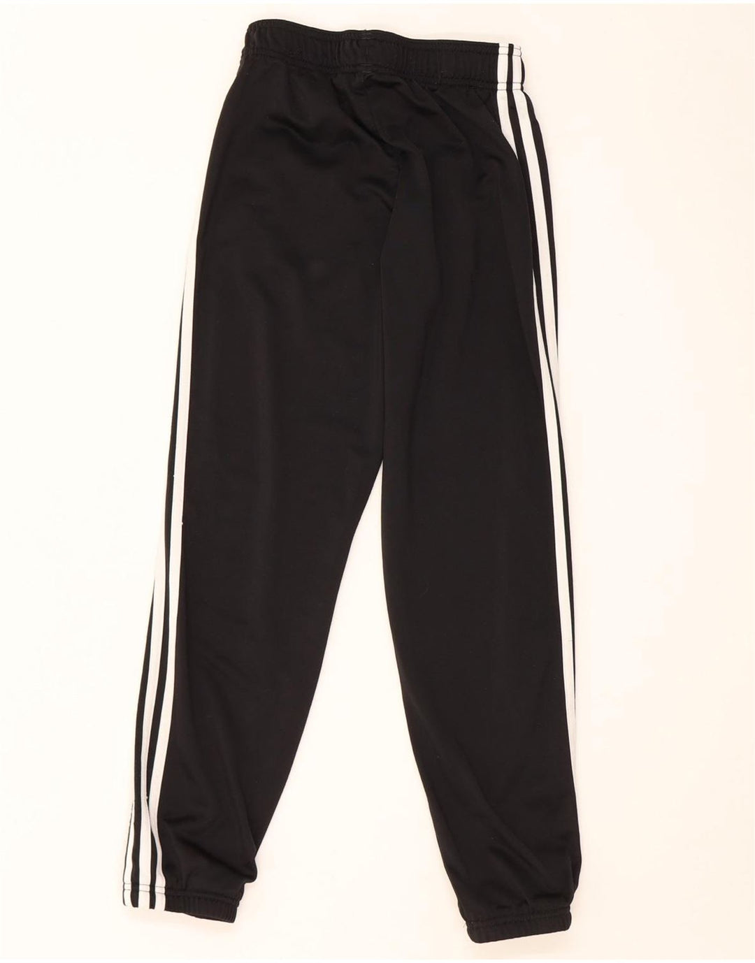 Pantaloni de trening Adidas baieti 9-10 ani poliester negru