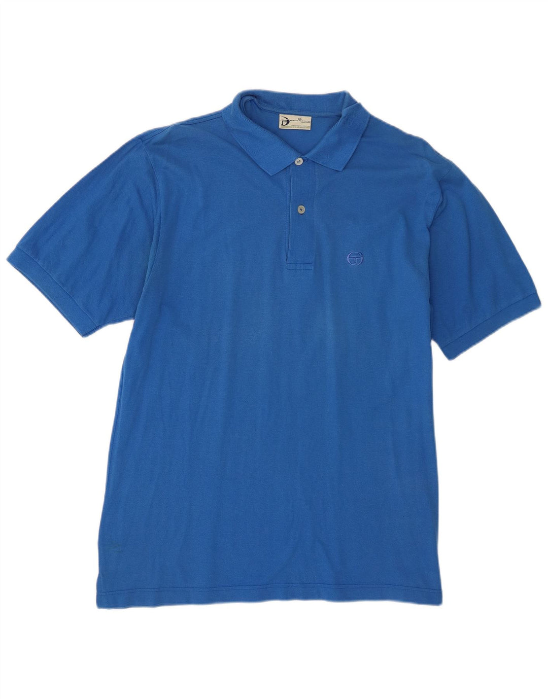 Tricou polo Sergio Tacchini pentru bărbați IT 50, bumbac albastru mediu