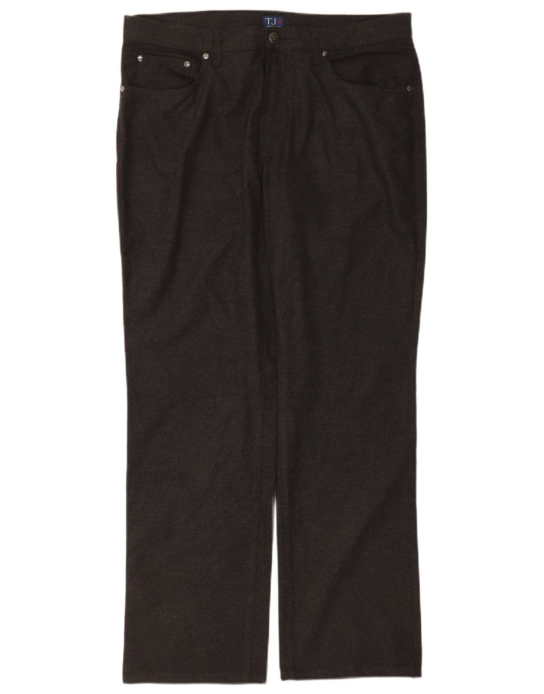 Pantaloni casual drepti Trussardi pentru bărbați W34 L30 poliester gri