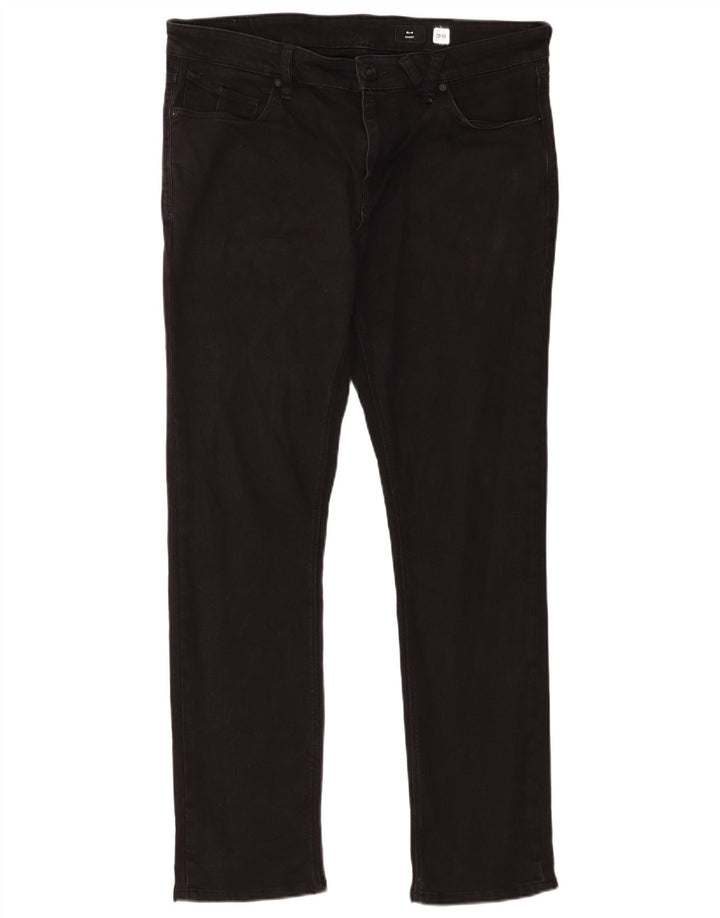 Blugi skinny pentru bărbați Volcom W36 L32 bumbac negru