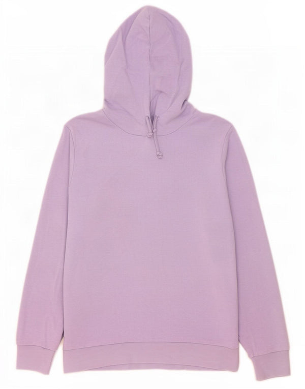Pulover cu glugă pentru femei Marks & Spencer UK 12, bumbac violet mediu