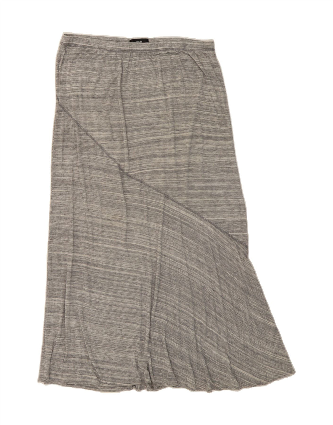 MOSSIMO Womens Straight Skirt XL W36  Grey Striped Rayon Vintage Mossimo and Second-Hand Mossimo from Messina Hembry 