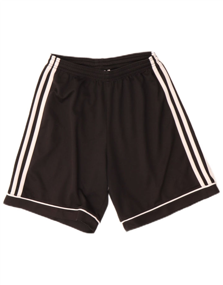 Pantaloni scurți sport ADIDAS pentru bărbați, poliester negru mic