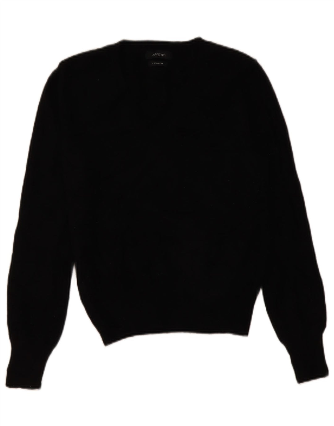 Pulover pentru femei Marks & Spencer Autograph Crew Deck Pulover UK 8 Small Negru