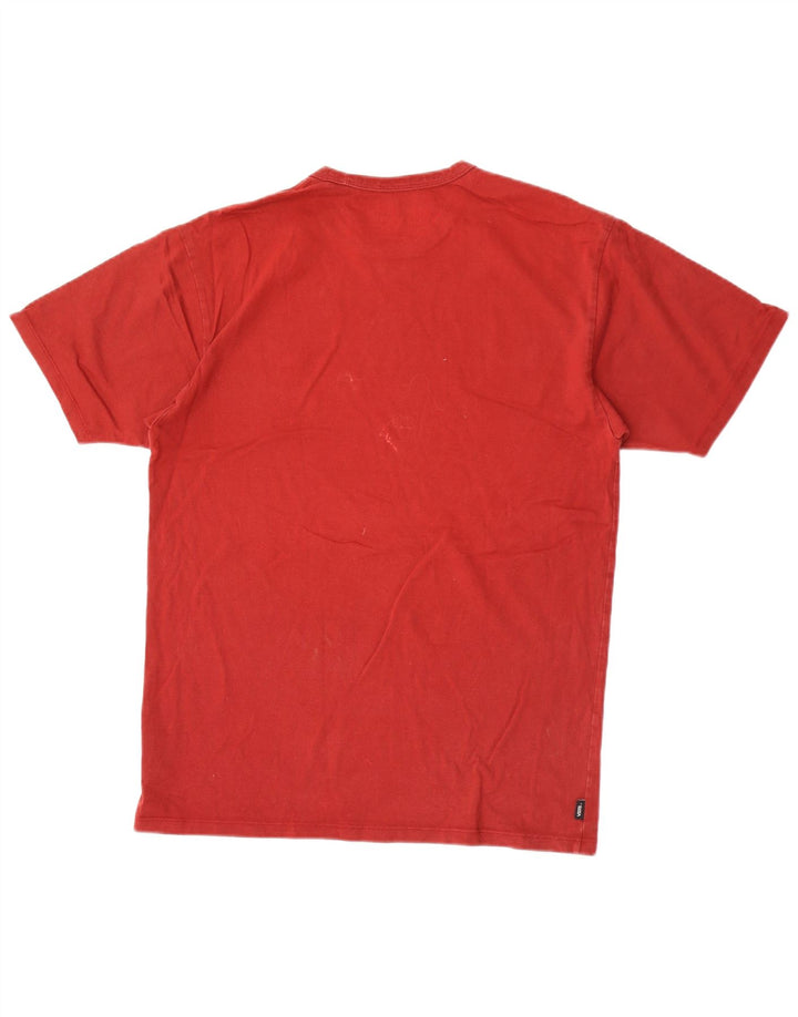 Tricou pentru bărbați Vans Top din bumbac roșu mediu