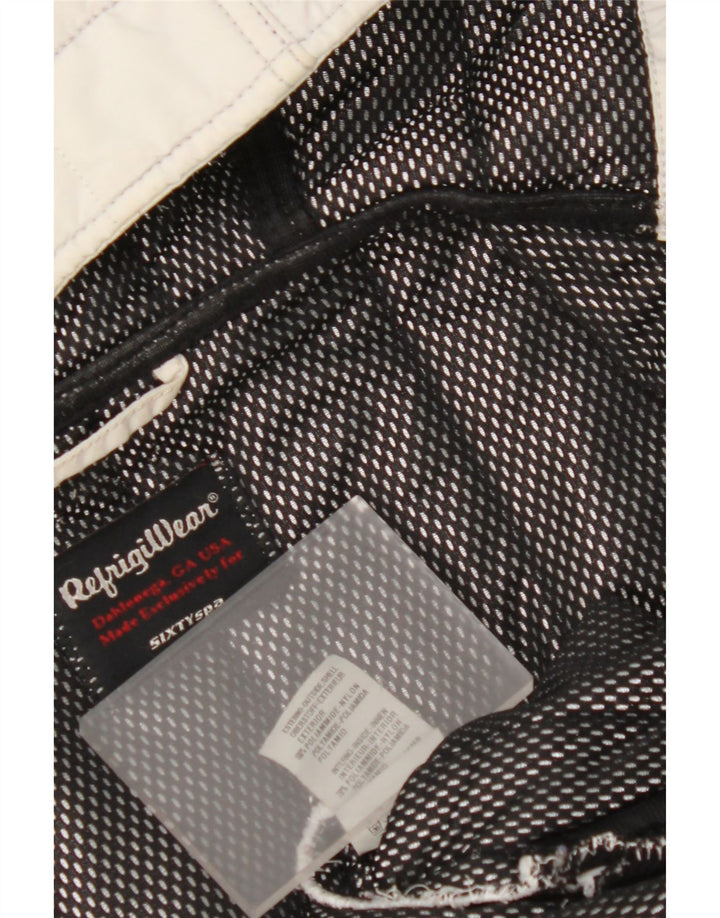 Jachetă bomber cu glugă pentru femei REFRIGWEAR UK 14 Poliamidă albă medie