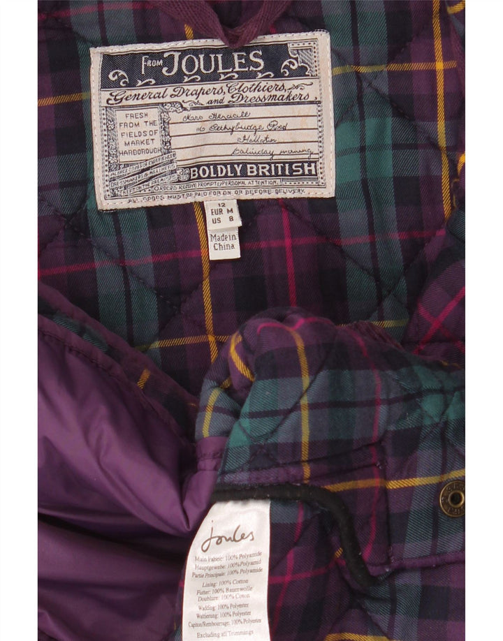 Jachetă matlasată JOULES pentru femei UK 12 Poliamidă violet mediu