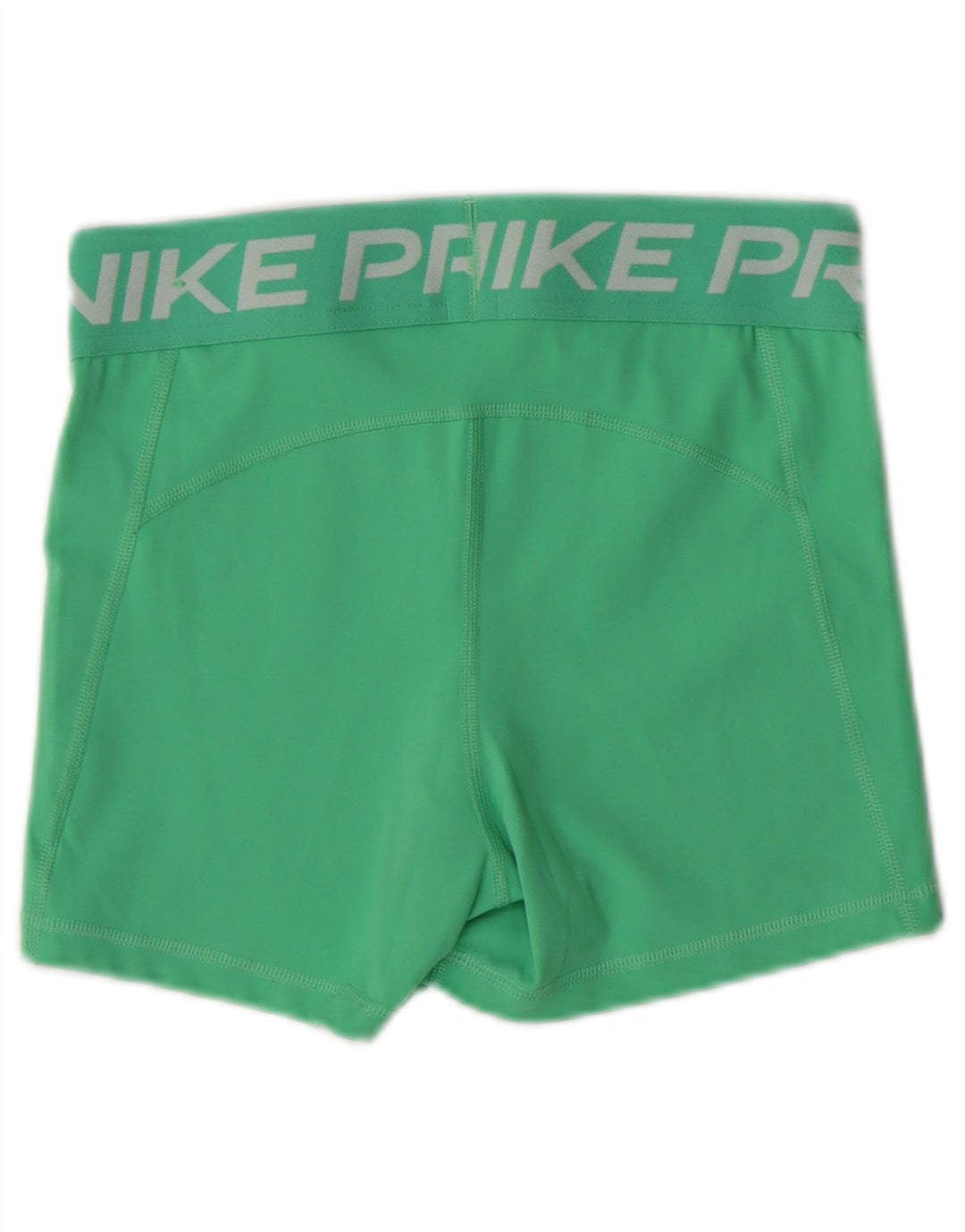 Pantaloni scurti sport NIKE Dri Fit Graphic pentru femei UK 8 Poliester verde mic