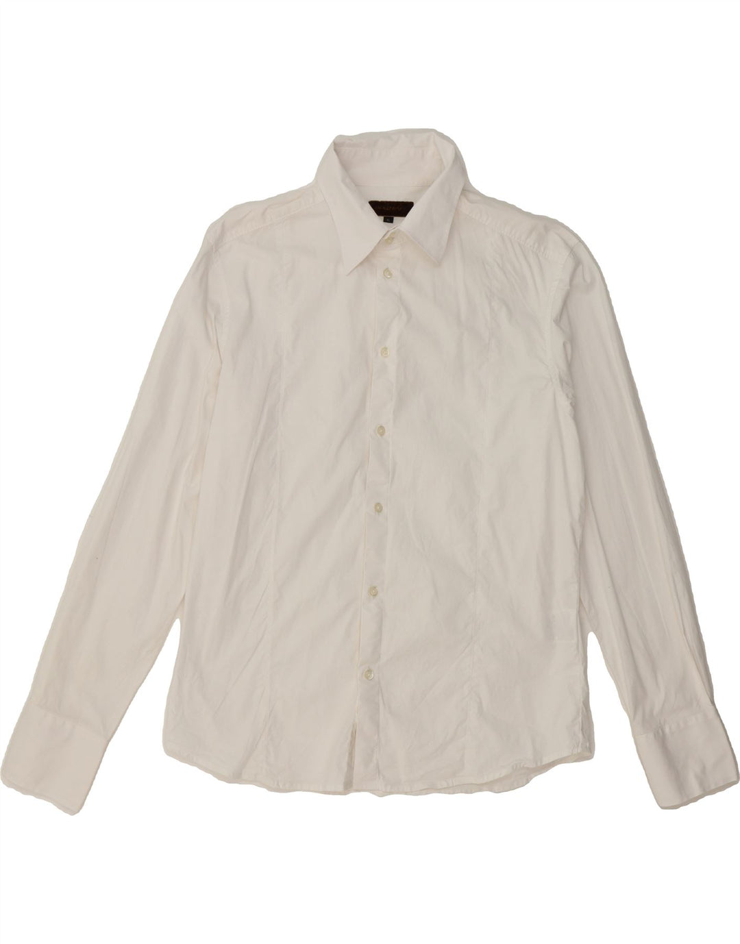 JACK & JONES Mens Shirt XL White Cotton Vintage Jack & Jones and Second-Hand Jack & Jones from Messina Hembry 