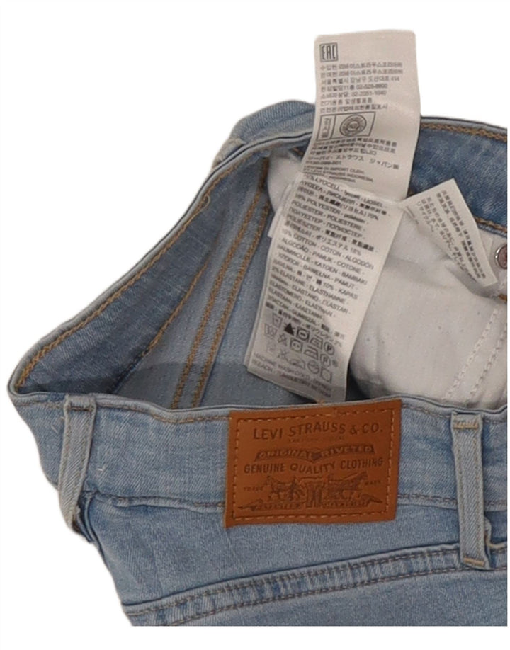 Blugi skinny pentru femei Levi's W26 L30 Lyocell albastru