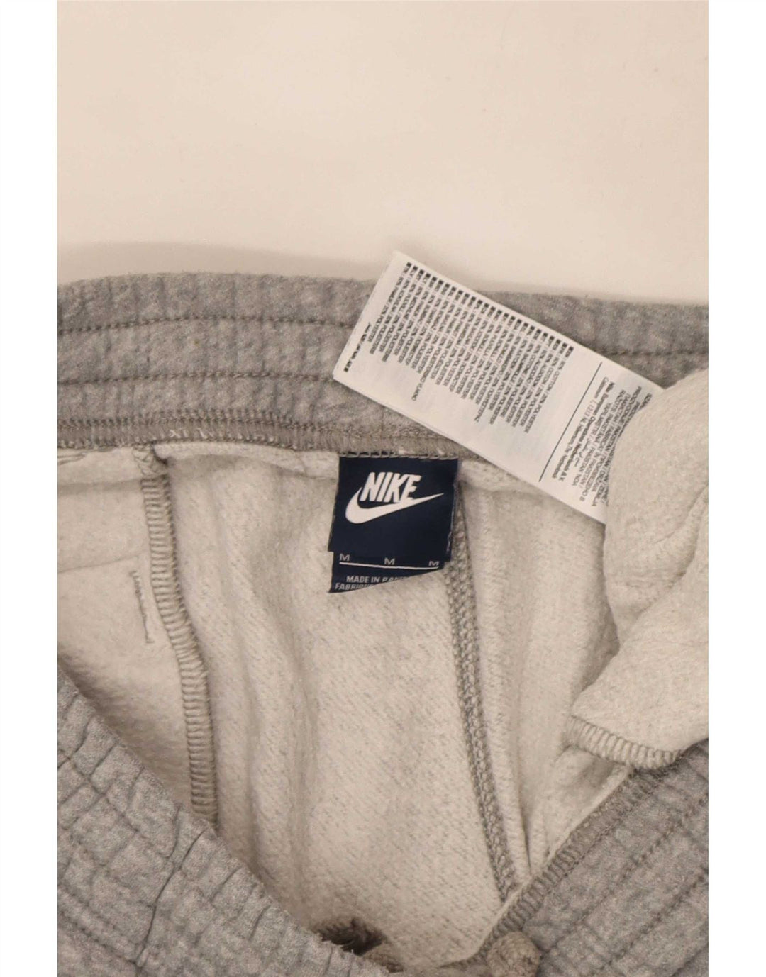Pantaloni de trening Nike pentru bărbați, bumbac gri mediu