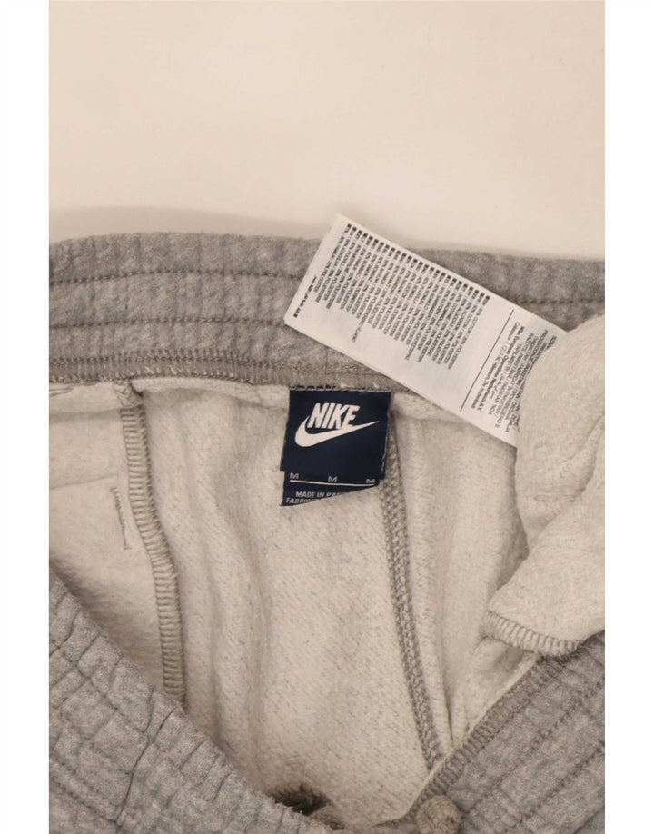 Pantaloni de trening Nike pentru bărbați, bumbac gri mediu