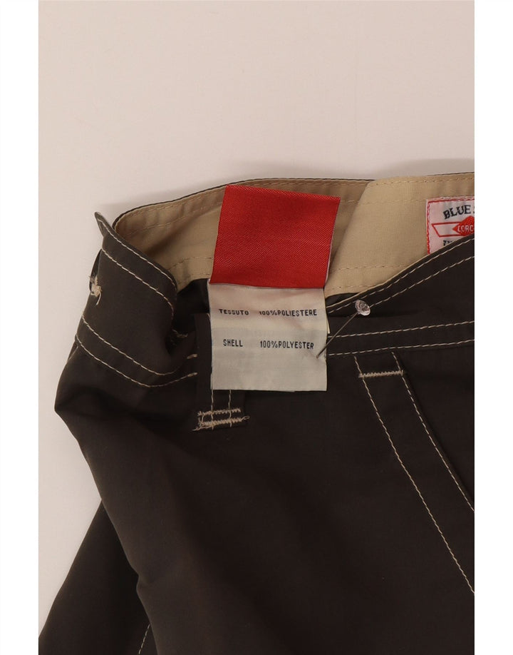 Pantaloni scurți cargo pentru bărbați Blue Side, mari W34, poliester gri