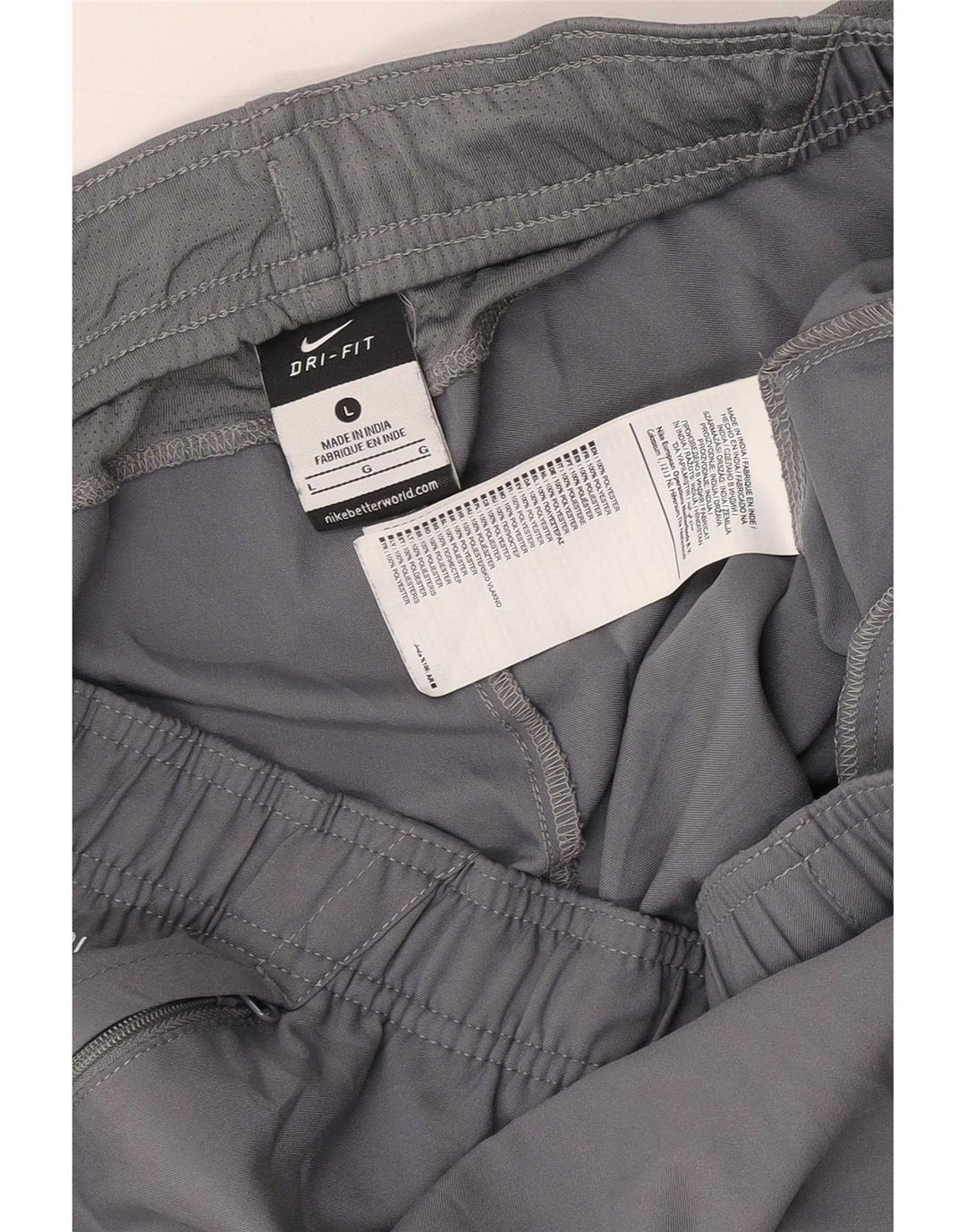 Pantaloni scurți sport Nike Dri Fit Graphic pentru bărbați, mari, gri, poliester