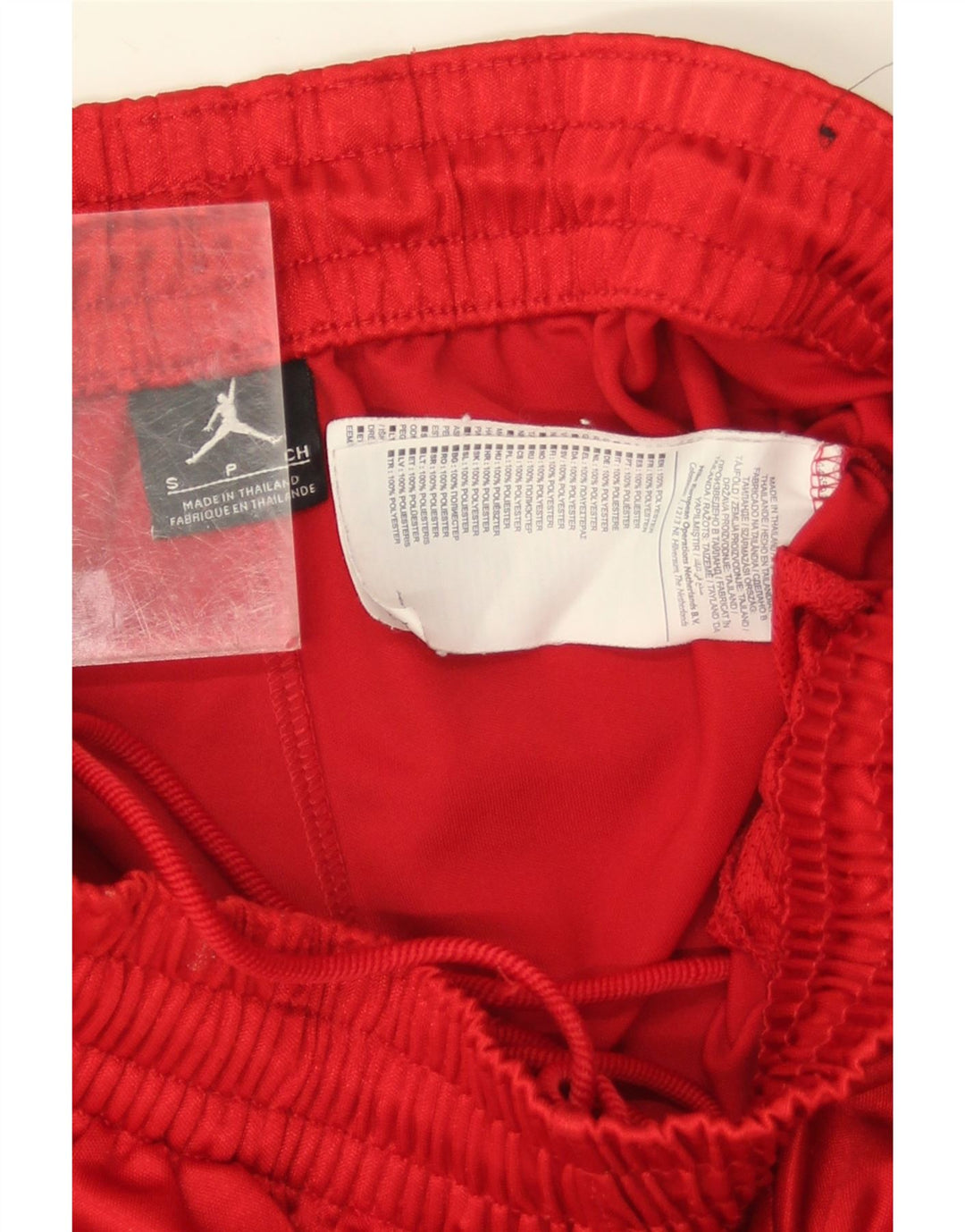 Pantaloni scurți sport Jordan pentru bărbați, roșu, poliester color bloc