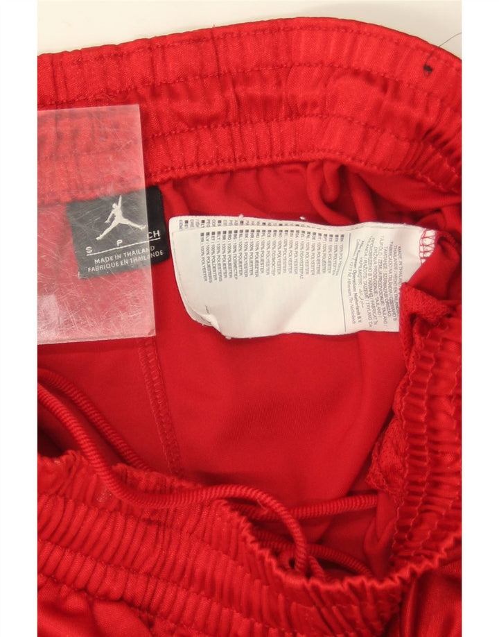 Pantaloni scurți sport Jordan pentru bărbați, roșu, poliester color bloc