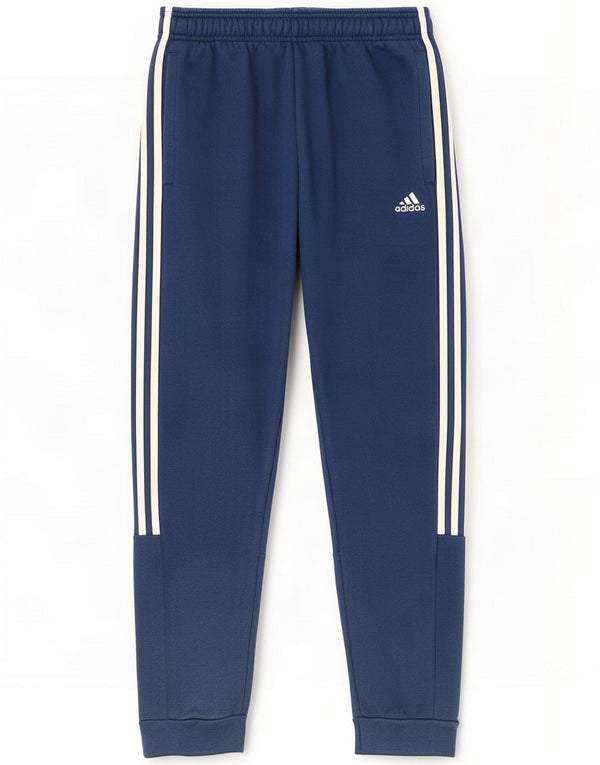 Adidas Mens Tracksuit Trousers Joggers Medium Blue Cotton