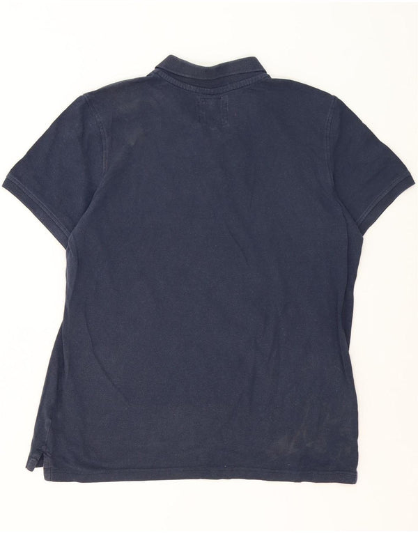 Crew Clothing Tricou polo pentru bărbați XL Bumbac bleumarin