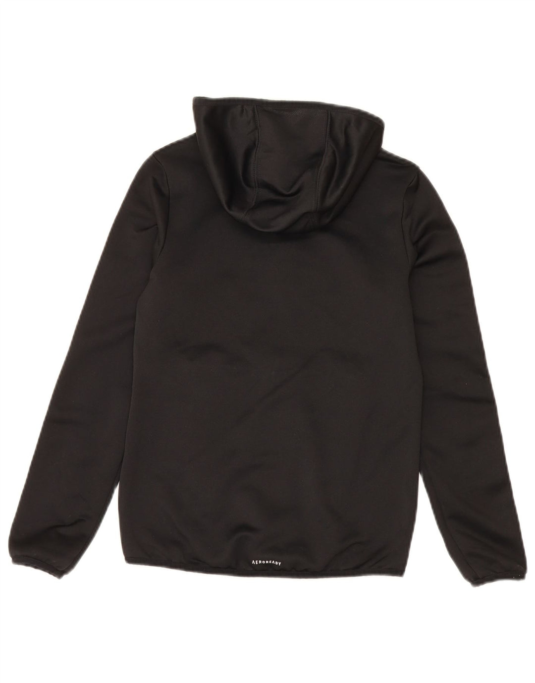 Pulover Adidas pentru băieți, cu fermoar, 9-10 ani, negru