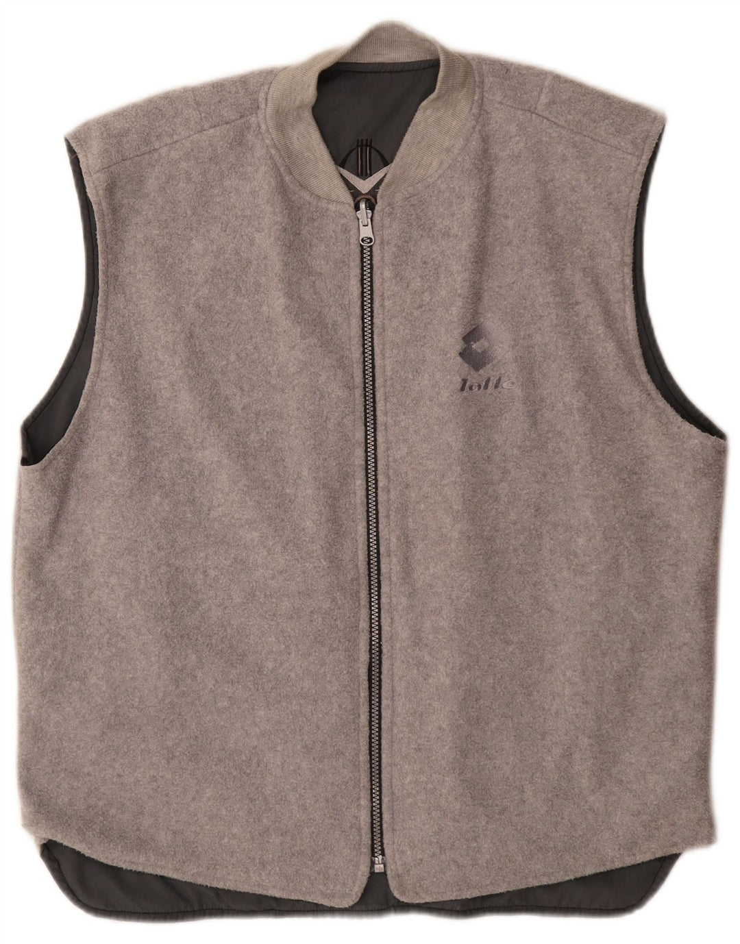 Gilet grafic reversibil pentru bărbați Lotto UK 40 Poliester negru mare