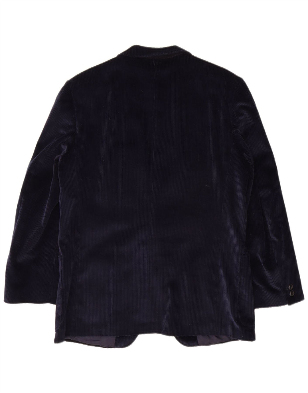 Roy Robson Jachetă blazer din velur cu 2 nasturi pentru bărbați UK 38 Medium Bleumarin