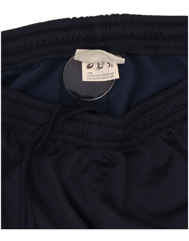Pantaloni de trening Asics pentru bărbați, mari, bleumarin, poliester color bloc