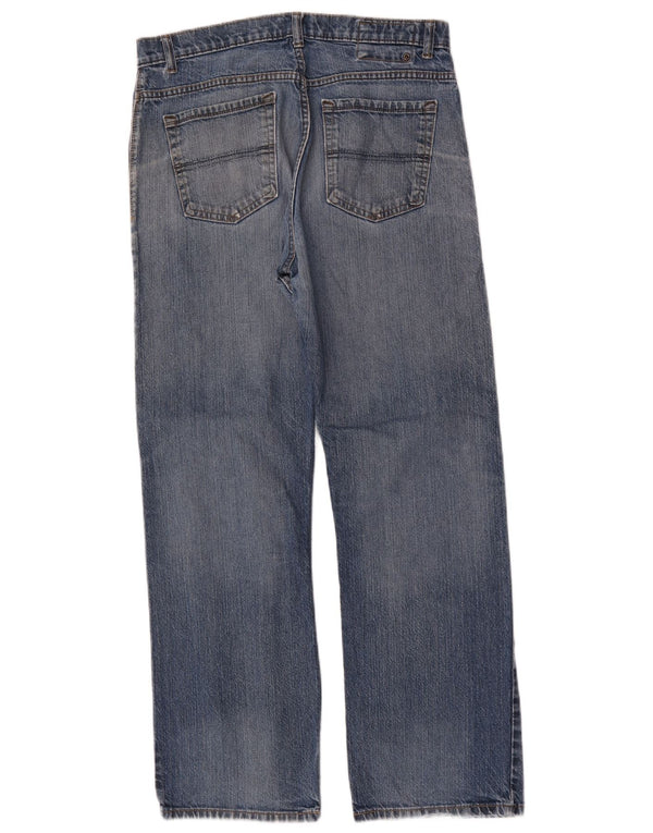 Marks & Spencer Mens Blue Harbour Straight Jeans W34 L31 Cotton
