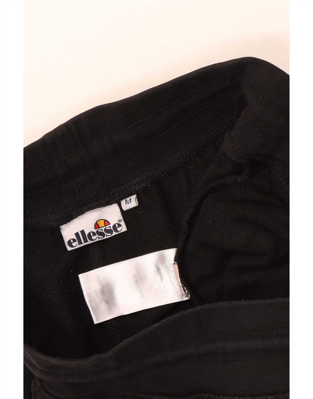 Pantaloni de trening pentru bărbați Ellesse Pantaloni de jogging, bumbac mediu negru
