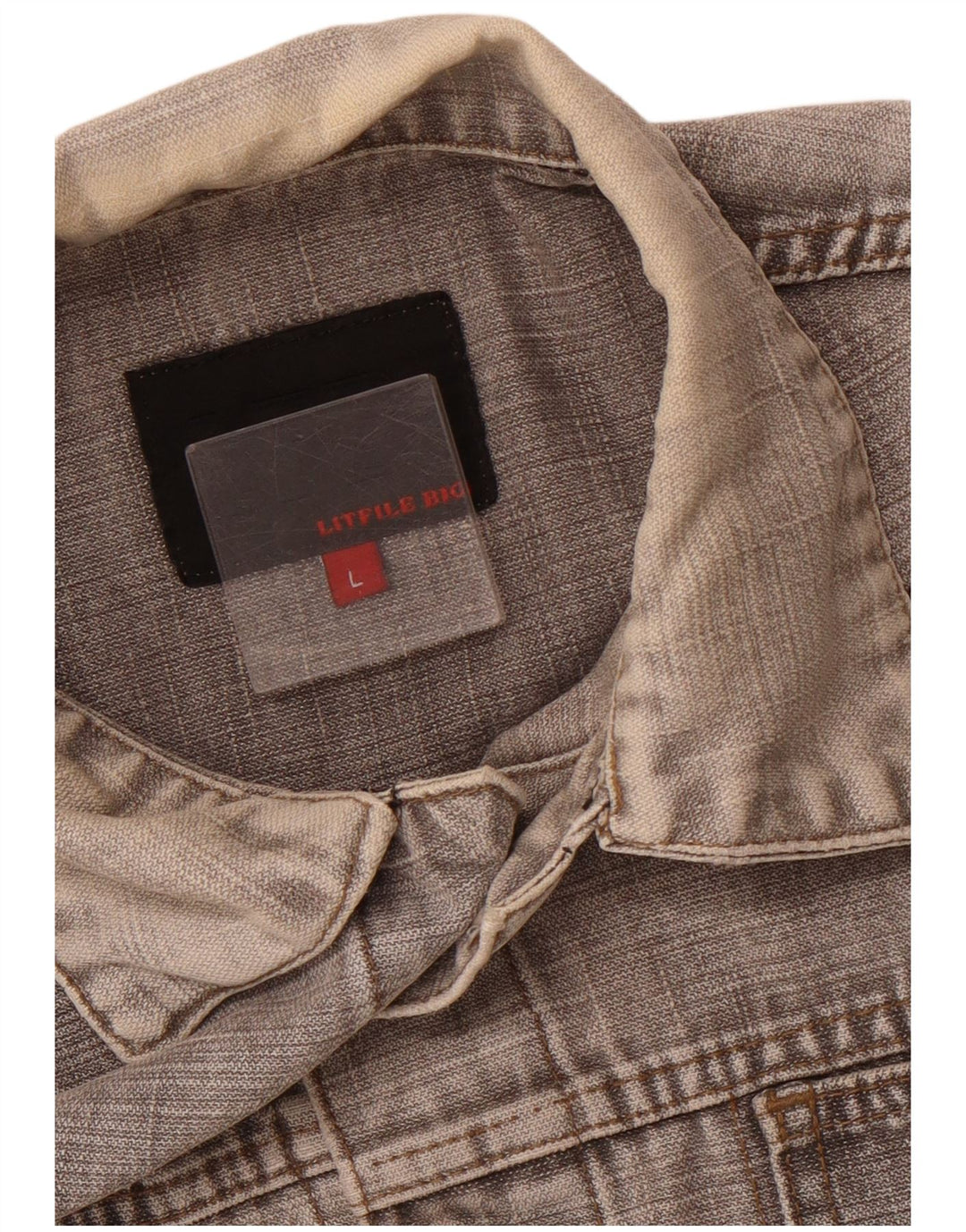 Jachetă de blugi pentru bărbați VINTAGE UK 40 mare gri