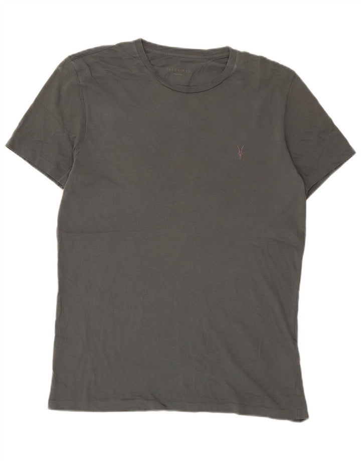 Tricou pentru bărbați All Saints Top Bumbac verde mediu