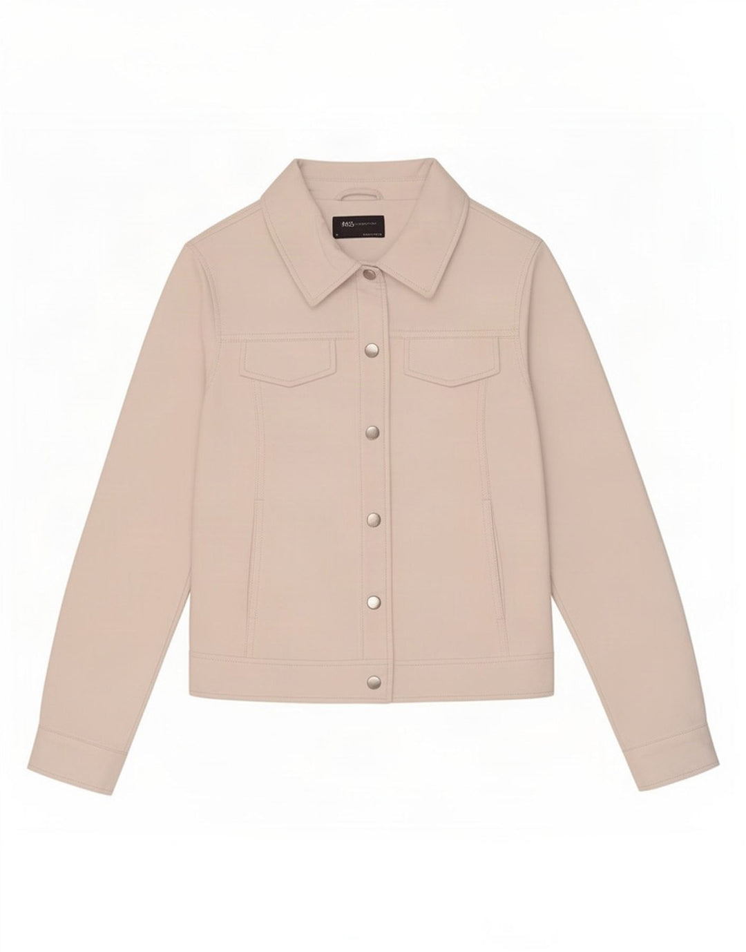 Jachetă din piele artificială pentru femei Marks & Spencer UK 8 Small Off White