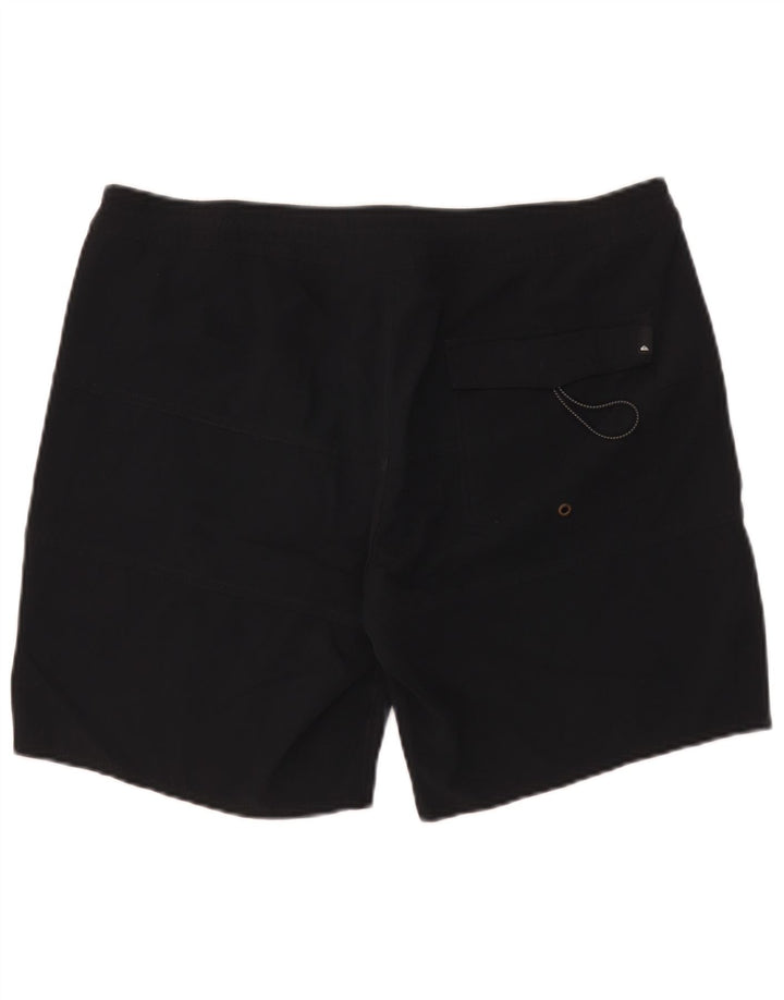 Pantaloni scurți de înot Quiksilver pentru bărbați, mari, negru, poliester