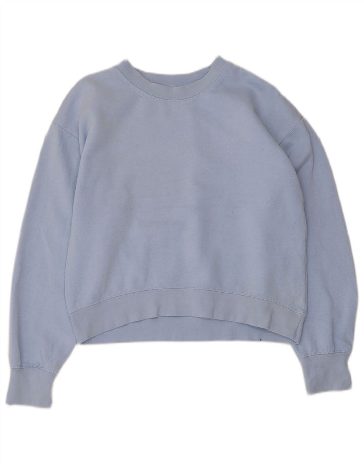 Pulover pentru damă Zara Crop Pulover UK 10 Small Blue Poliester