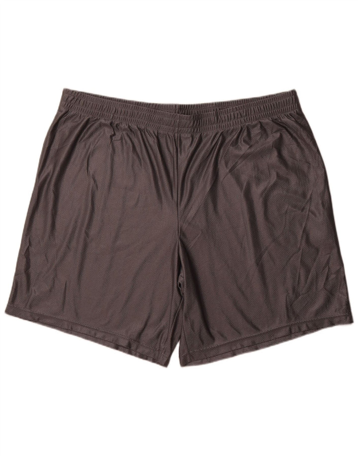 STARTER Mens Sport Shorts 2XL  Grey Polyester