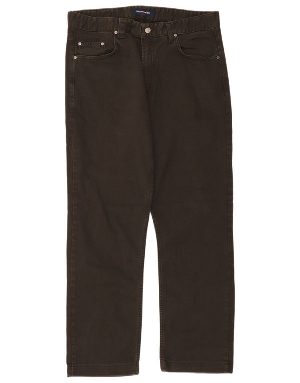 Jeans drept bărbați Pierre Cardin IT 46 Mici L34 L30 Bumbac maro