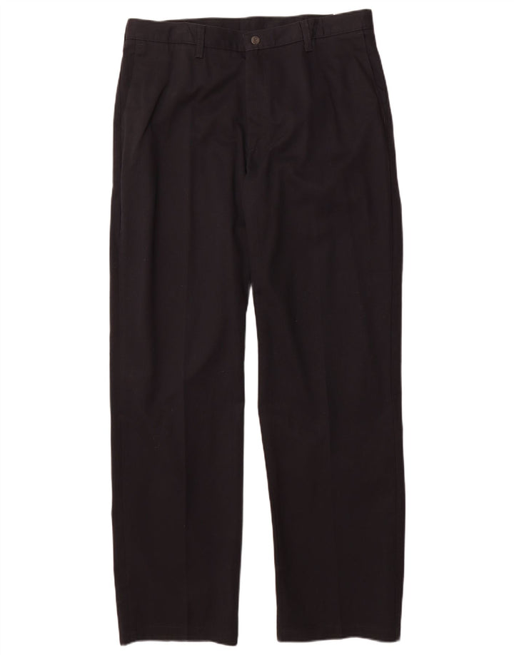 Pantaloni chino drept bărbați Lee L36 L32 bumbac negru