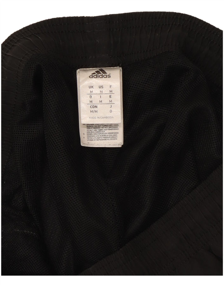 Pantaloni scurți sport pentru bărbați Adidas, poliester mediu negru