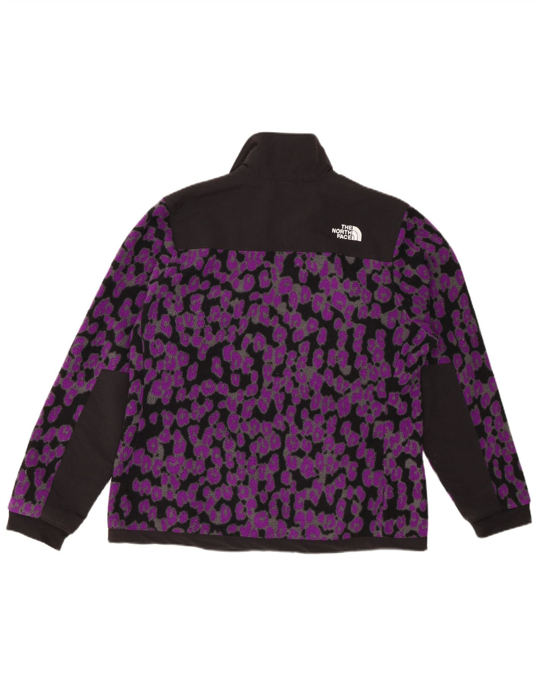Jachetă din lână pentru femei THE NORTH FACE UK 16 Large Purple Animal Print