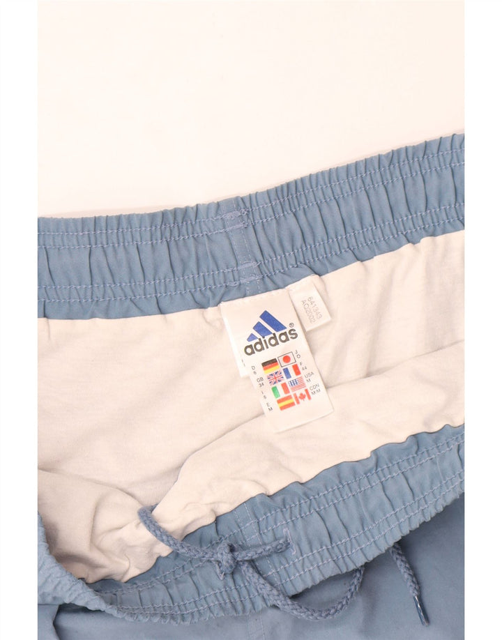Pantaloni scurți sport pentru bărbați Adidas, mari, albastru, poliester