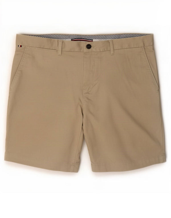 Pantaloni scurți chino Tommy Hilfiger pentru bărbați W36, mari, bej, bumbac