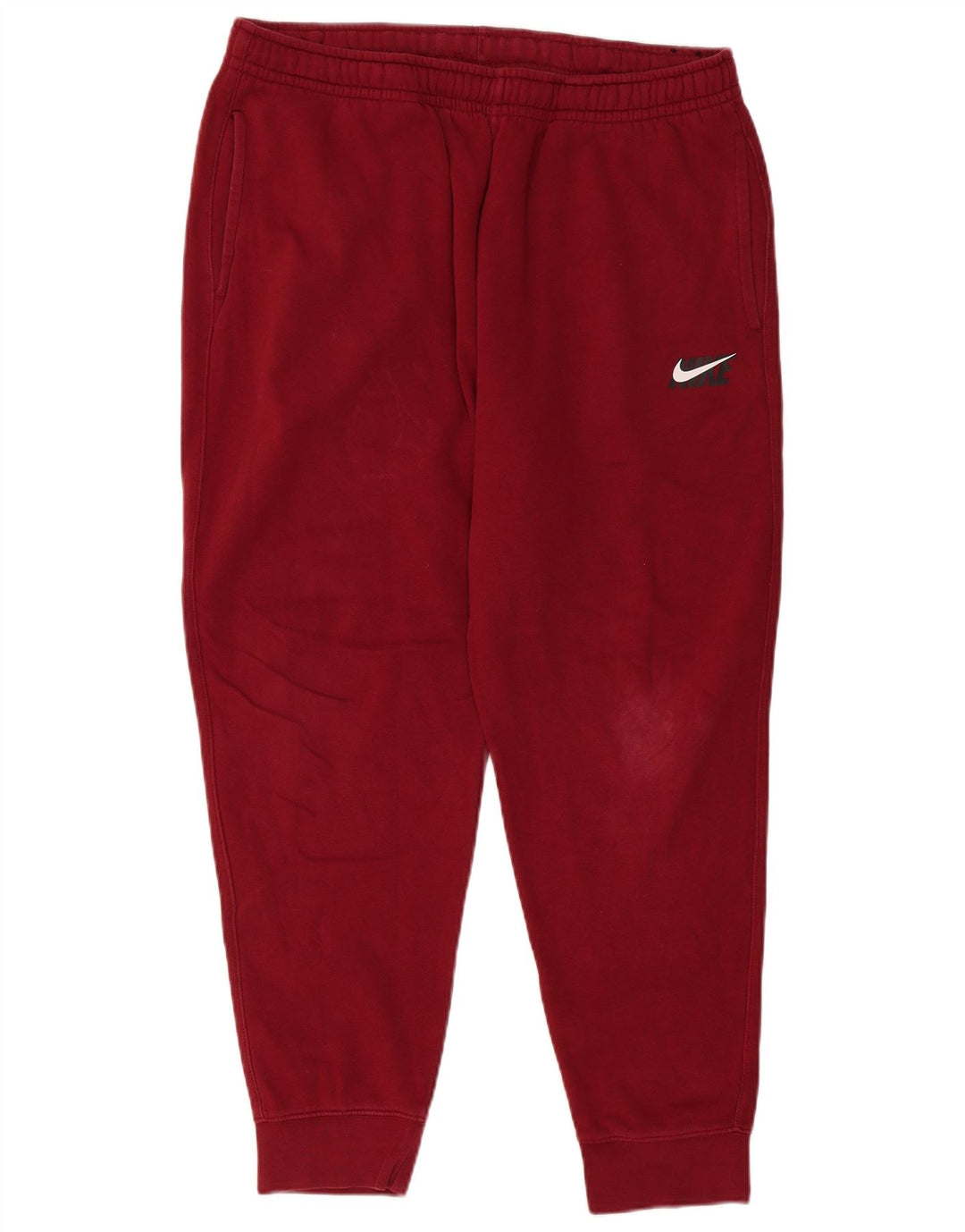 Pantaloni de trening pentru bărbați NIKE Pantaloni de jogging XL Bumbac Burgundy